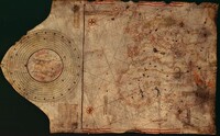 Kolumbova mapa přibližně z roku 1490, tedy dva roky předtím, než se mu podařilo Ameriku objevit. Zdroj: Wikipedie, Bartolomeo and Christopher Colombus